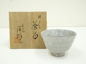 京焼　浅見祥瑞造　井戸茶碗（共箱）